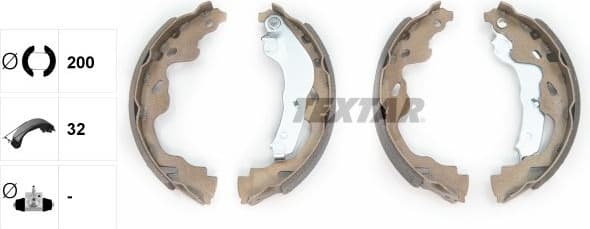 Brake Shoe Set 91064500