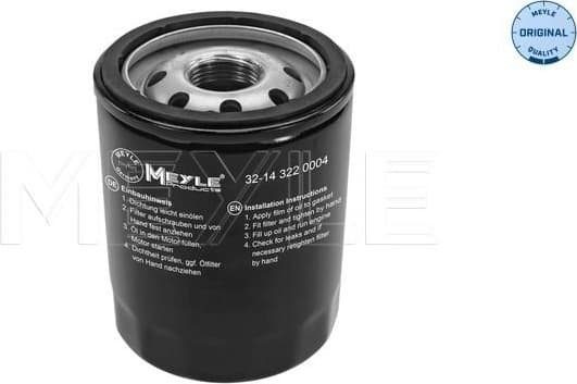 Oil Filter MEYLE-ORIGINAL: True to OE. 32-14 322 0004