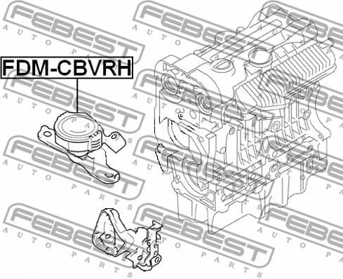 Mounting, engine FDM-CBVRH - image 2