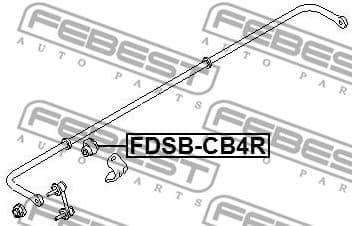 Mounting, stabiliser bar FDSB-CB4R - image 2