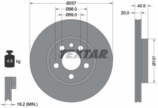 Brake Disc PRO 92088003