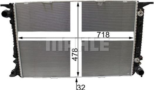 Radiator, engine cooling BEHR *** PREMIUM LINE *** CR 2178 000P - image 4