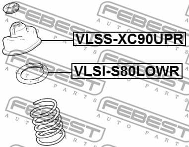 Suspension Strut Support Mount VLSS-XC90UPR - image 2