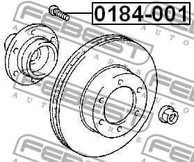 Wheel Stud 0184-001 - image 2