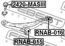 Ball Joint 2420-MASIII - image 2