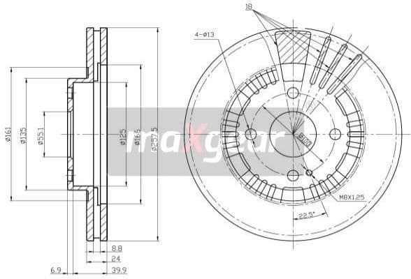 Brake Disc 19-0942
