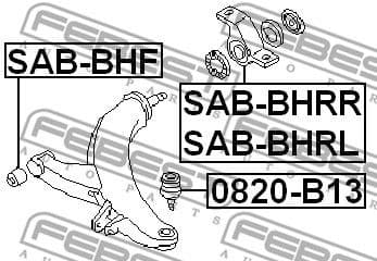 Ball Joint 0820-B13 - image 2