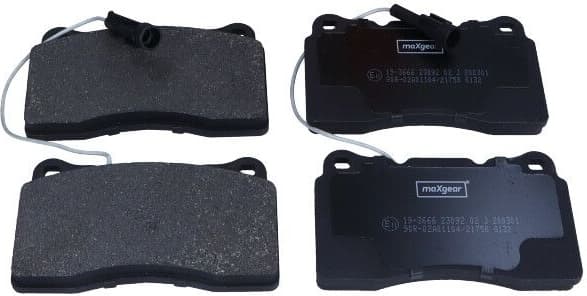 Brake Pad Set, disc brake 19-3666