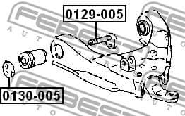 Caster Shim, axle beam 0130-005 - image 2