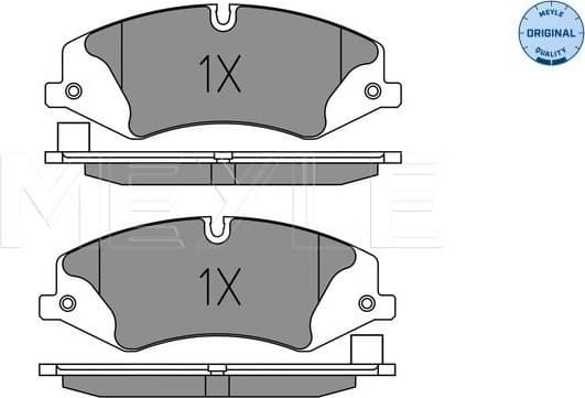 Brake Pad Set, disc brake MEYLE-ORIGINAL: True to OE. 025 250 2119 - image 2