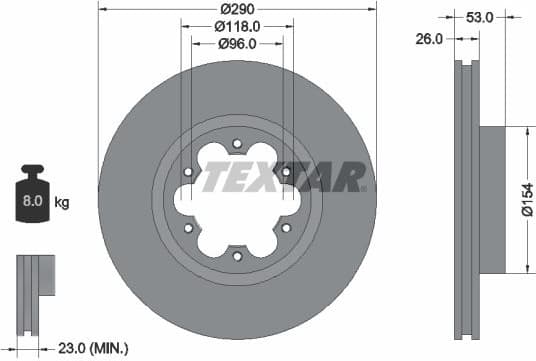 Brake Disc 93240600