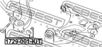 Camber Correction Screw 1729-001-KIT - image 2