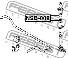 Mounting, axle strut NSB-009 - image 2