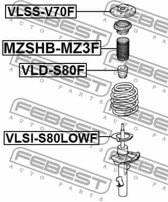 Spring Seat VLSI-S80LOWF - image 2