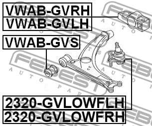 Ball Joint 2320-GVLOWFRH - image 2