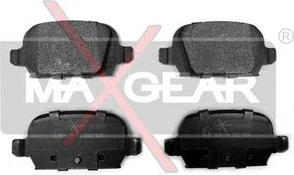 Brake Pad Set, disc brake 19-0451