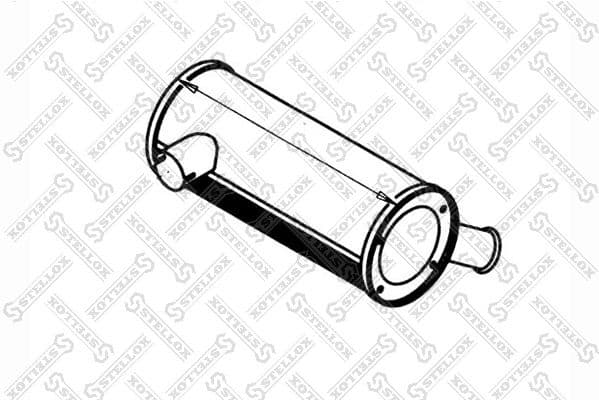 Centre/Rear Muffler 82-03004-SX