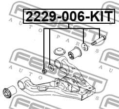 Camber Correction Screw 2229-006-KIT - image 2