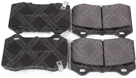 Brake Pad Set, disc brake 000 711B-SX