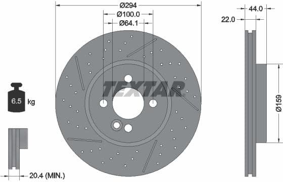 Brake Disc PRO 92196703