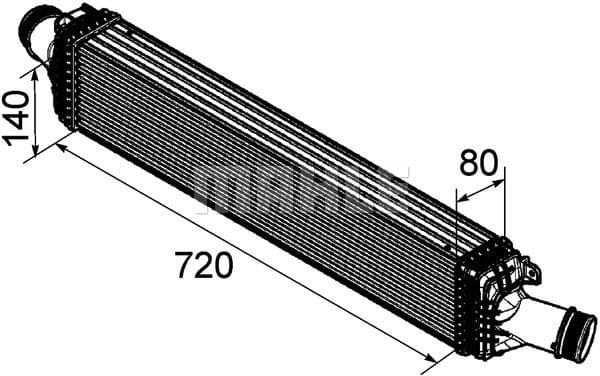 Charge Air Cooler BEHR *** PREMIUM LINE *** CI 169 000P - image 2