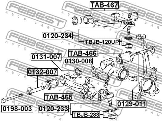 Caster Shim, axle beam 0131-007 - image 2