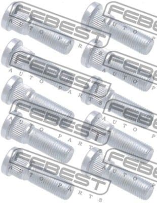 Wheel Stud 0184-004-PCS10