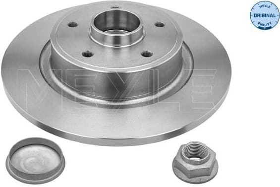 Brake Disc MEYLE-ORIGINAL: True to OE. 16-15 523 4117