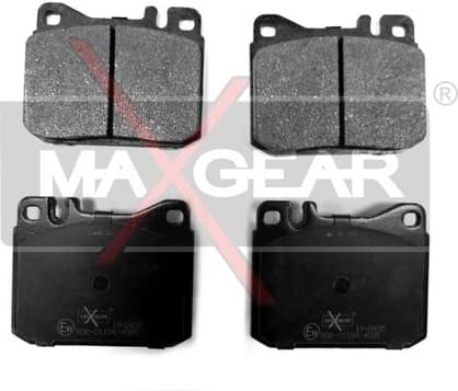 Brake Pad Set, disc brake 19-0435