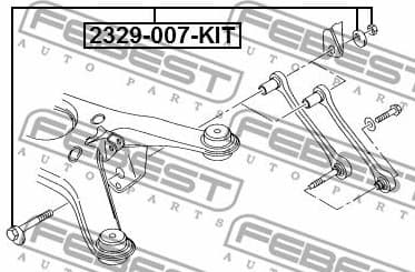 Camber Correction Screw Set 2329-007-KIT - image 2
