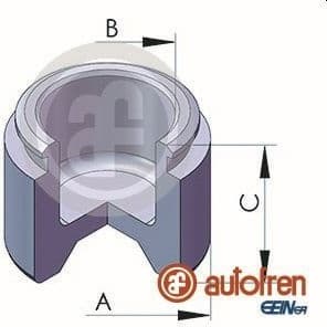 Piston, brake caliper D025345