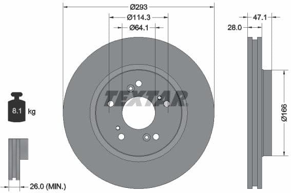 Brake Disc PRO 92184803
