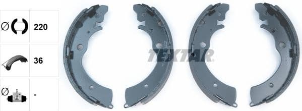 Brake Shoe Set 91042300