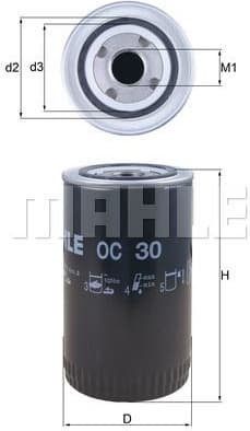 Oil Filter OC30