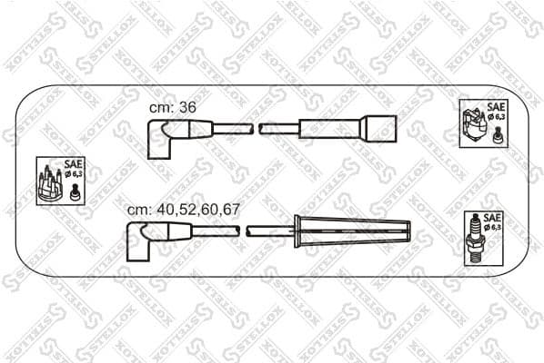 Ignition Cable Kit 10-30041-SX