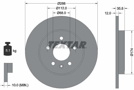Brake Disc PRO 92137003