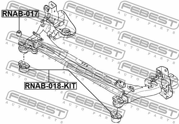 Bushing, axle beam RNAB-017 - image 2