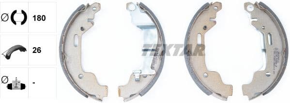 Brake Shoe Set 91058000