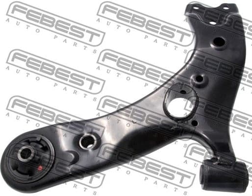 Control/Trailing Arm, wheel suspension 0124-ZZE150LH