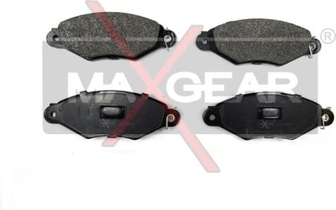 Brake Pad Set, disc brake 19-0555