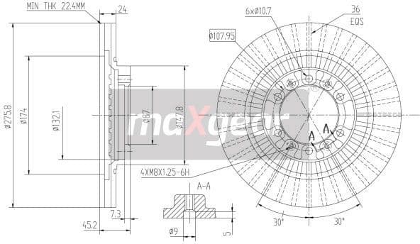 Brake Disc 19-1828
