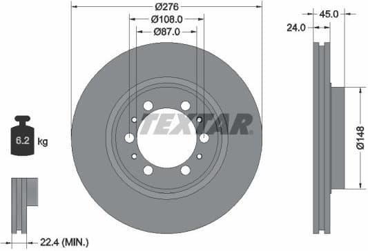 Brake Disc 92079800