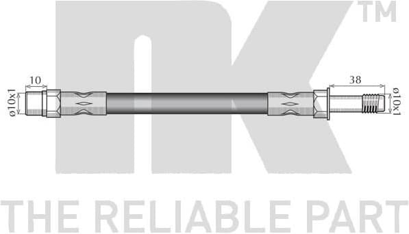 Brake Hose 851541 - image 2