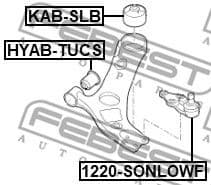 Ball Joint 1220-SONLOWF - image 2