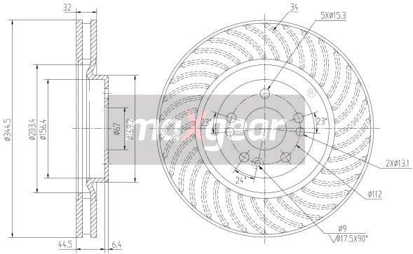Brake Disc 19-1014 - image 2