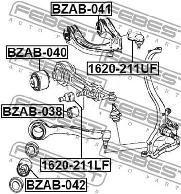 Ball Joint 1620-211UF - image 2