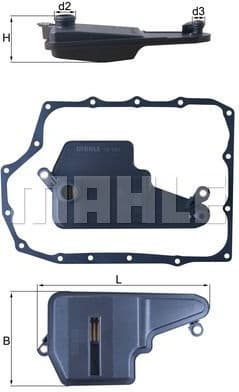Filter automatic gearbox HX193D
