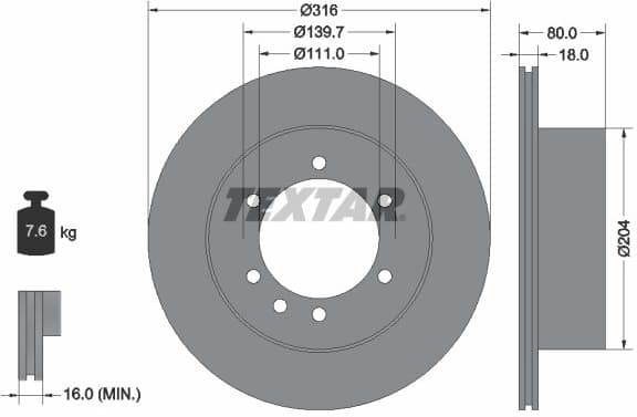 Brake Disc 92129900