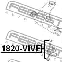 Ball Joint 1820-VIVF - image 2