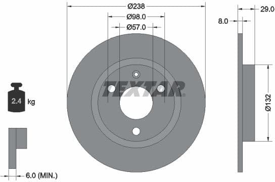 Brake Disc 92038500